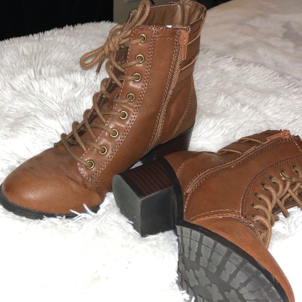 Brown boots